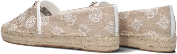 Guess Beige Espadrilles Jolandon Damesschoenen Beige Dames