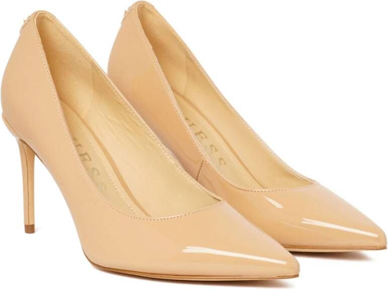 Guess Beige Lakleren Pumps Beige Dames