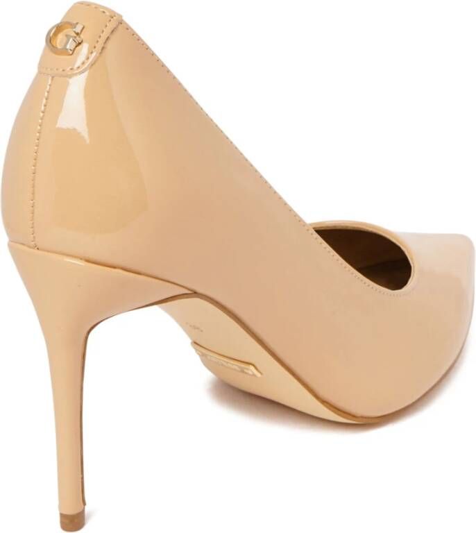 Guess Beige Lakleren Pumps Beige Dames