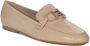 Guess Klassieke Leren Mocassin Schoenen Beige Dames - Thumbnail 2