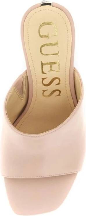 Guess Beige Platte Sandalen Keila Mules Beige Dames