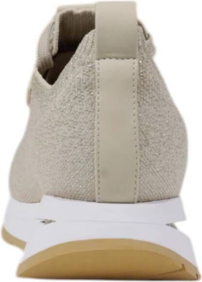 Guess Beige Polyester Sneaker voor vrouwen Beige Dames