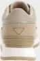 Guess Beige Stoffen Sneakers met Zijlogo Beige Heren - Thumbnail 3