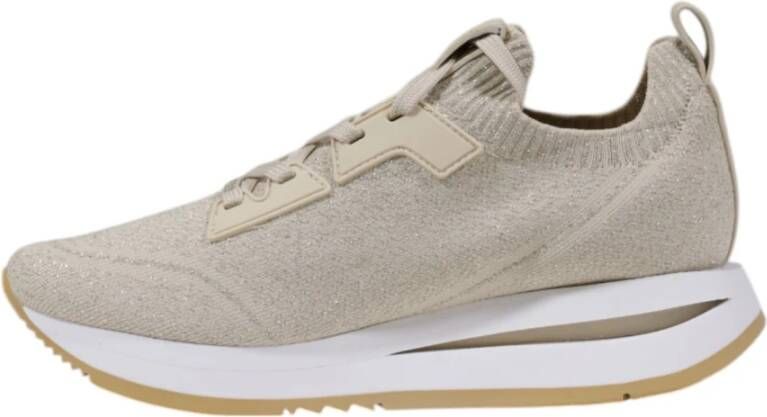 Guess Beige Vetersneakers voor vrouwen Beige Dames