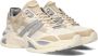 Guess Belluna Lage Sneakers Beige Grijs Bruin Beige Dames - Thumbnail 7