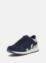 Guess Blauwe Leren Textiel Sneakers Blue Dames - Thumbnail 2