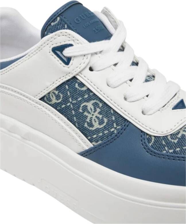 Guess Blauwe Ridgee2 Flpr2d Sneakers Blue Dames