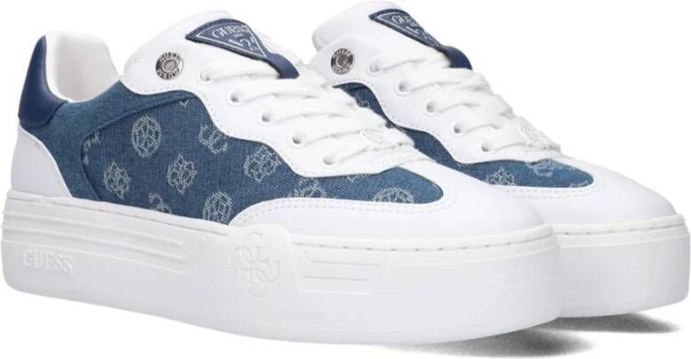 Guess Blauwe Swole2 Sneakers voor Vrouwen Blue Dames