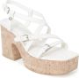 Guess Verhoog je stijl met hoge hak sandalen Beige Dames - Thumbnail 8