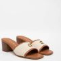 Guess Beige Suède Plateau Blokhak Sandalen Beige Dames - Thumbnail 25