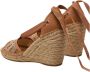 GUESS Diandra Dames Sandalen met Hak Beige Bruin - Thumbnail 4