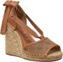 GUESS Diandra Dames Sandalen met Hak Beige Bruin - Thumbnail 5