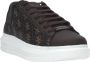 Guess Bruin Oker Sneaker Eco Leer 4cm Rubberen Zool Brown Heren - Thumbnail 11