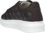 Guess Bruin Oker Sneaker Eco Leer 4cm Rubberen Zool Brown Heren - Thumbnail 14