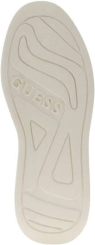 Guess Casual Sneakers voor Mannen in Wit Bruin White Dames