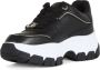 Guess Chunky Ecoleather Logo Sneakers Black Dames - Thumbnail 5