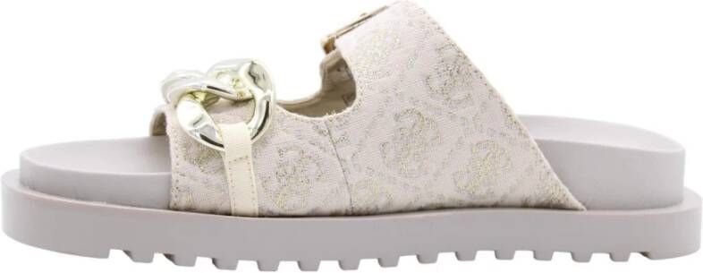 Guess Comfort Slipper Popelier Beige Dames