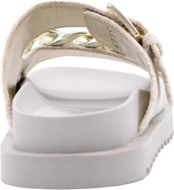 Guess Comfort Slipper Popelier Beige Dames