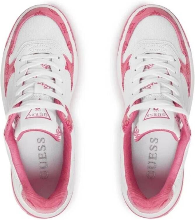 Guess Dames Sneakers Klassieke Stijl White Dames