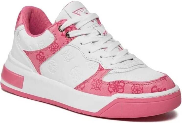 Guess Dames Sneakers Klassieke Stijl White Dames