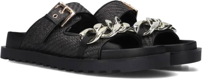 Guess Damesmode Slippers Fateman Black Dames