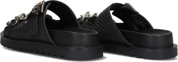 Guess Damesmode Slippers Fateman Black Dames