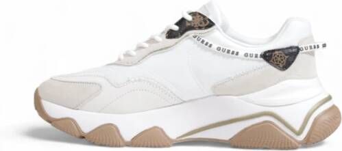 Guess Damesmode Sneakers Herfst Winter Collectie White Dames