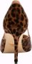 Guess Dierenprint hoge hakken pumps Brown Dames - Thumbnail 4