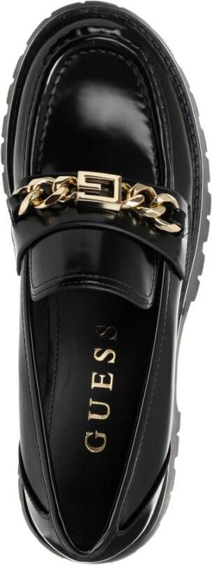 Guess Eenvoudige Loafers zonder Sluiting Black Dames