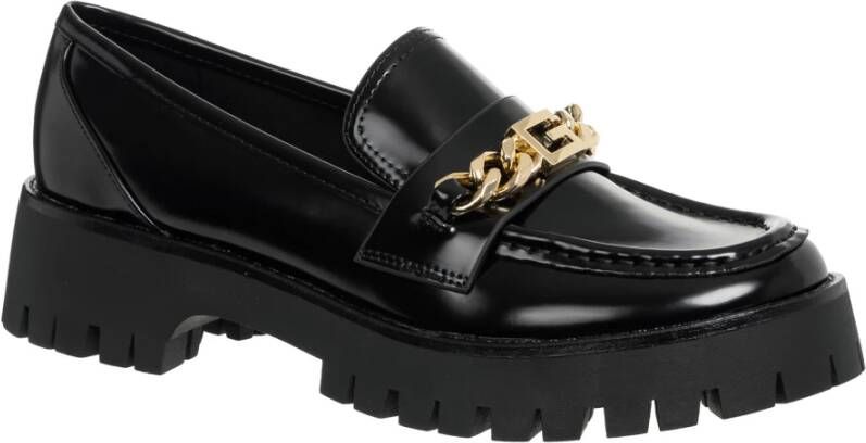 Guess Eenvoudige Loafers zonder Sluiting Black Dames