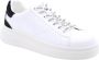 Guess Witte Lage Top Sneakers met Strass Details White Dames - Thumbnail 11