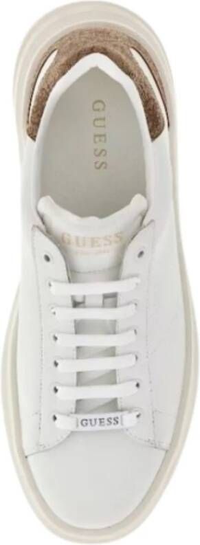 Guess Elba 4G Logo Sneakers Heren White Heren