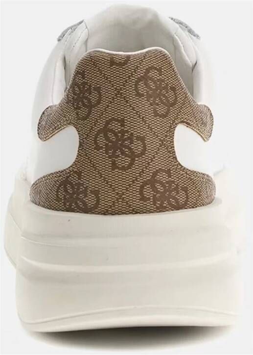 Guess Elba Logo Sneakers Beige Heren