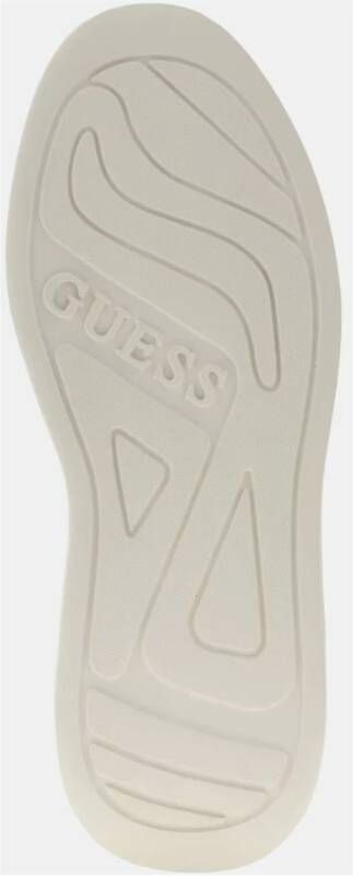 Guess Elba Logo Sneakers Beige Heren