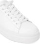 Guess Witte Beige Bruine Sneakers voor Vrouwen White Dames - Thumbnail 4