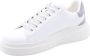 Guess Leren sneakers met strass Elbina White Heren - Thumbnail 5