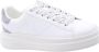 Guess Leren sneakers met strass Elbina White Heren - Thumbnail 9