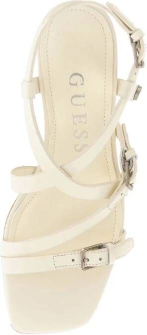 Guess Elegante Ivoor Sandalen White Dames