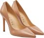 Guess Elegante leren puntige hakken Beige Dames - Thumbnail 3