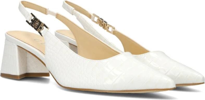 Guess Elegante witte slingbacks voor dames White Dames