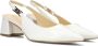 Guess Elegante witte slingbacks voor dames White Dames - Thumbnail 9