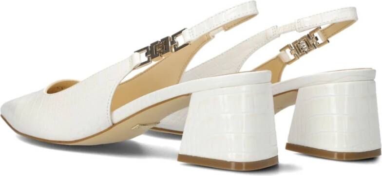 Guess Elegante witte slingbacks voor dames White Dames