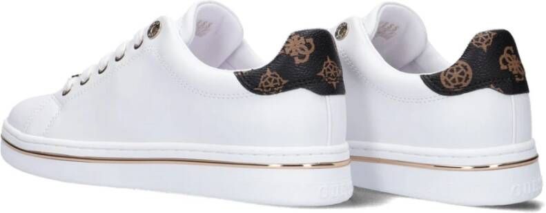 Guess Elegante witte sneakers voor vrouwen White Dames