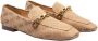 Guess Gedrukt Logo Mocassin Marta Beige Dames - Thumbnail 3