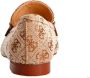 Guess Gedrukt Logo Mocassin Marta Beige Dames - Thumbnail 4