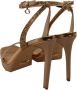 Guess Gouden katoenen sandalen met gespsluiting Yellow Dames - Thumbnail 6