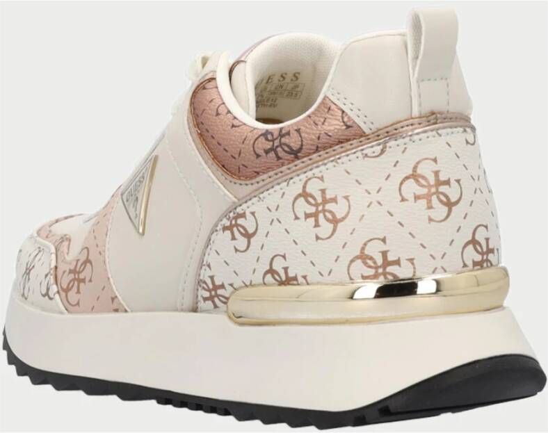 Guess Grijze Sneakers met Gelamineerde Inzet Multicolor Dames