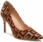 GUESS Piera Pumps High Heels Schoenen Hoge Hak Dames Cognac + - Thumbnail 38