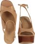 Guess High Heel Sandals Beige Dames - Thumbnail 5