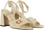 Guess High Heel Sandals Beige Dames - Thumbnail 4